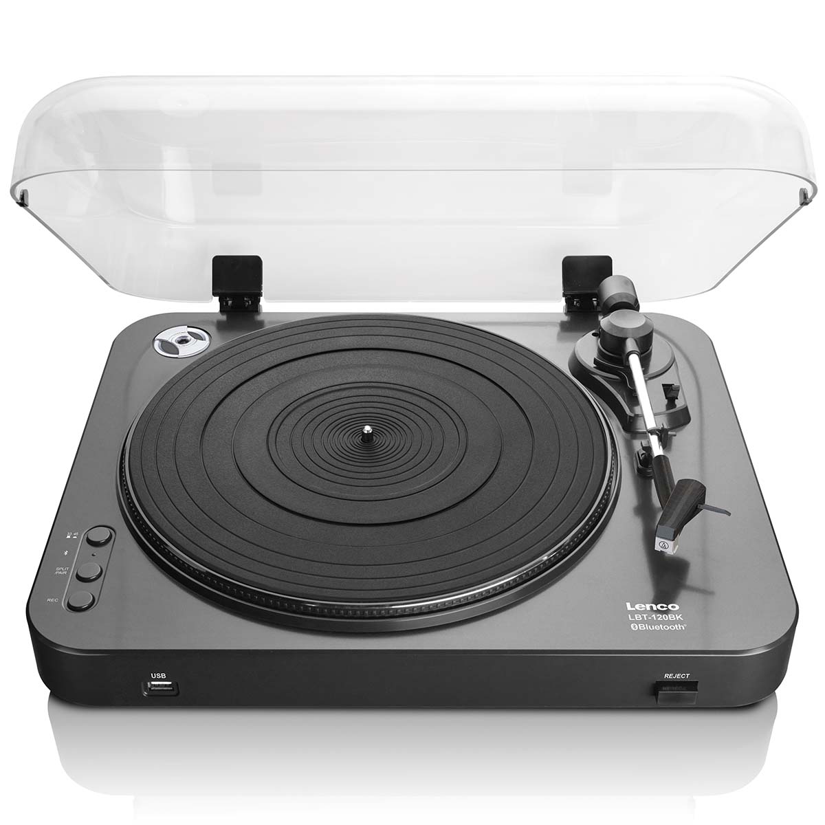 Platenspeler met directe codering en Bluetooth® Zwart - Afbeelding 2