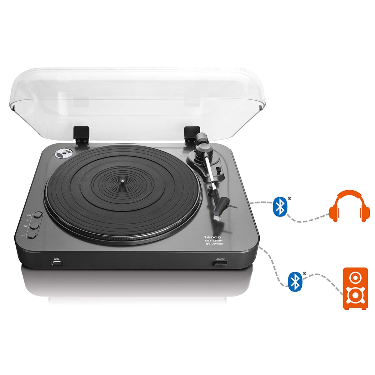 Platenspeler met directe codering en Bluetooth® Zwart - Afbeelding 11
