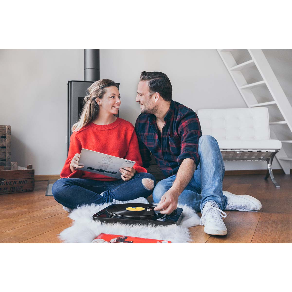 Platenspeler met directe codering en Bluetooth® Zwart - Afbeelding 12