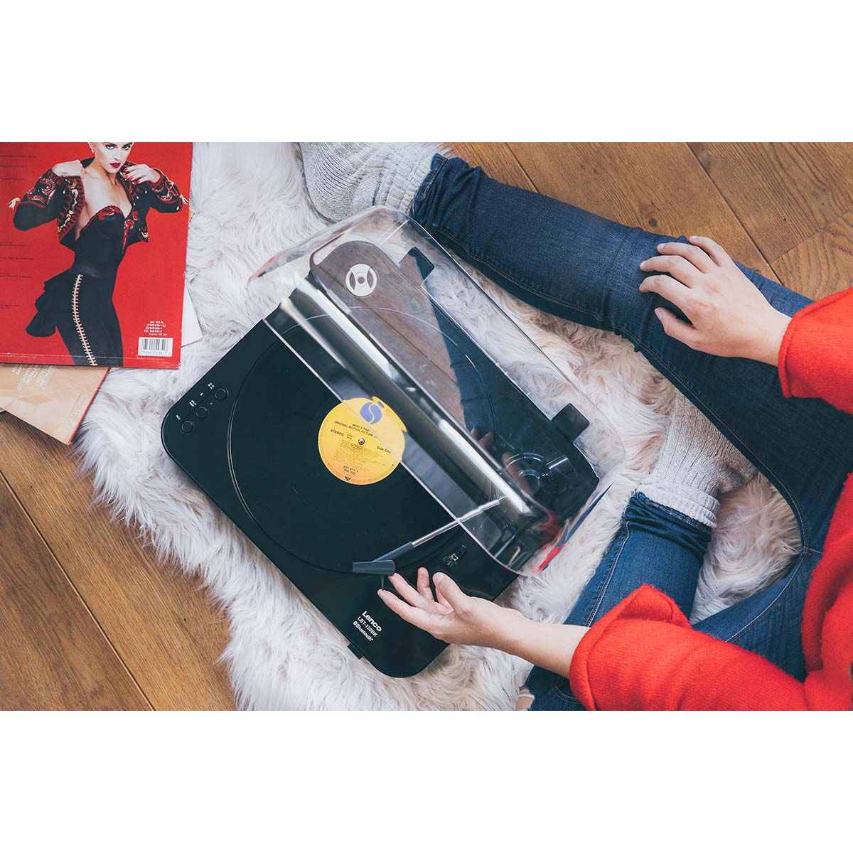Platenspeler met directe codering en Bluetooth® Zwart - Afbeelding 13