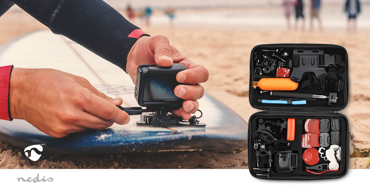 Action Cam Mount | 41 in 1 | Zwart - Afbeelding 4