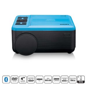 LCD Projector met DVD-speler en Bluetooth® Blue