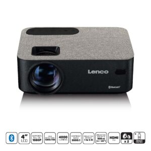 HD 720P LCD Projector met Bluetooth Grijs