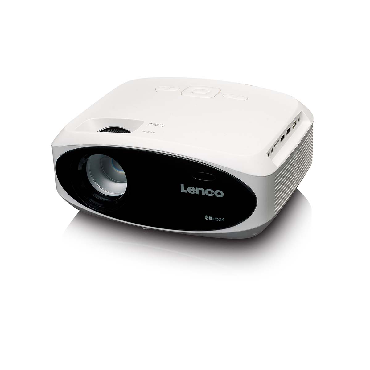 Full HD 1080P LCD-projector met Bluetooth Wit - Afbeelding 5