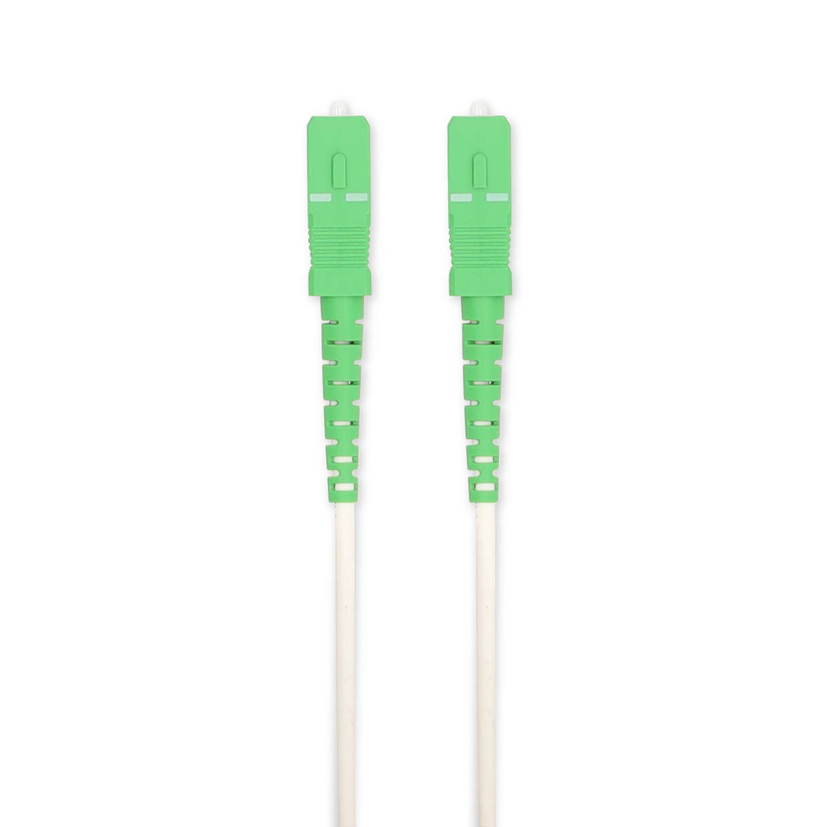 Glasvezel Patchkabel | SMF (Single Mode Phase) | SC/APC | SC/APC | 100 Gbps | 6.00 m | Wit | Gift Box met Euro Lock