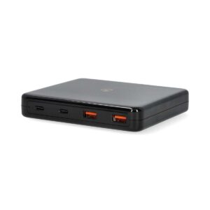 Oplader | 65 W | GaN | Snellaad functie | 1.5 / 2.0 / 3.0 / 3.25 A | Outputs: 4 | USB-A / USB-C™ | Euro | 1.50 m | Automatische Voltage Selectie