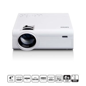 LCD Projector met hoge resolutie, ondersteunt Full HD 1080P inhoud Wit