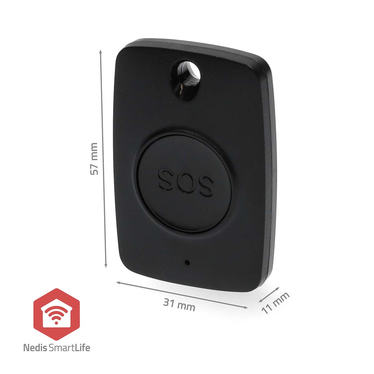 Smart Home Paniekknop | Zigbee 3.0 | Batterijtype: CR2450 | Zwart - Afbeelding 11