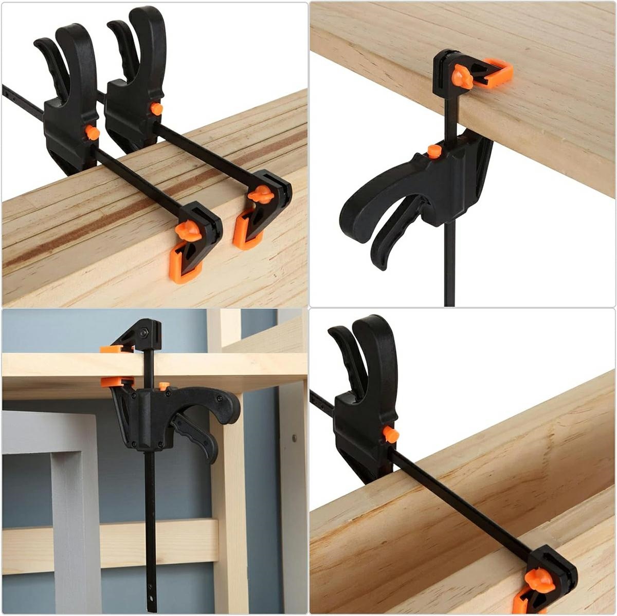Eenhand lijmklemmen - Set van 2 - 195 mm - Afbeelding 5