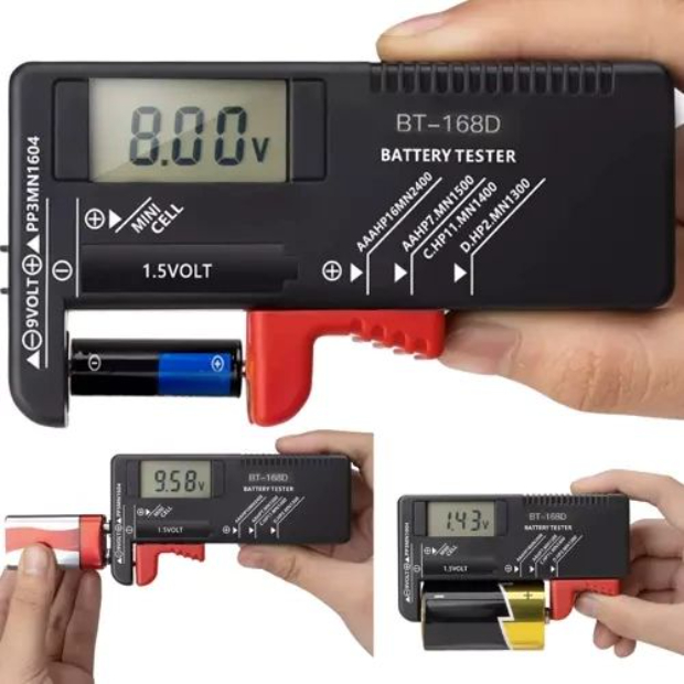Batterijentester voor de meeste type batterijen - Afbeelding 4