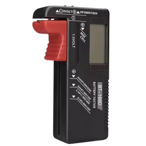 Batterijentester voor de meeste type batterijen - Afbeelding 2