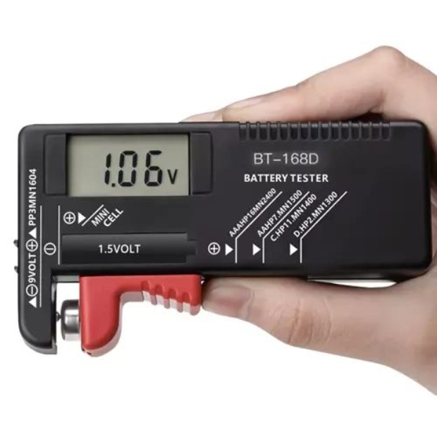 Batterijentester voor de meeste type batterijen - Afbeelding 8
