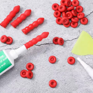 Afsluithoesjes voor kit tubes - 10 stuks