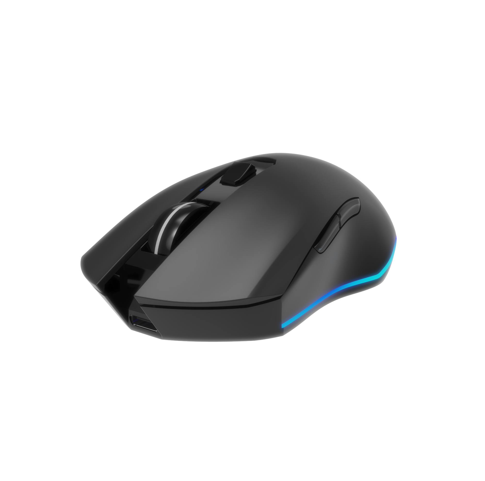 6-knops draadloze RGB gaming muis &apos;&apos;Firebolt&apos;&apos;, oplaadbaar afbeelding