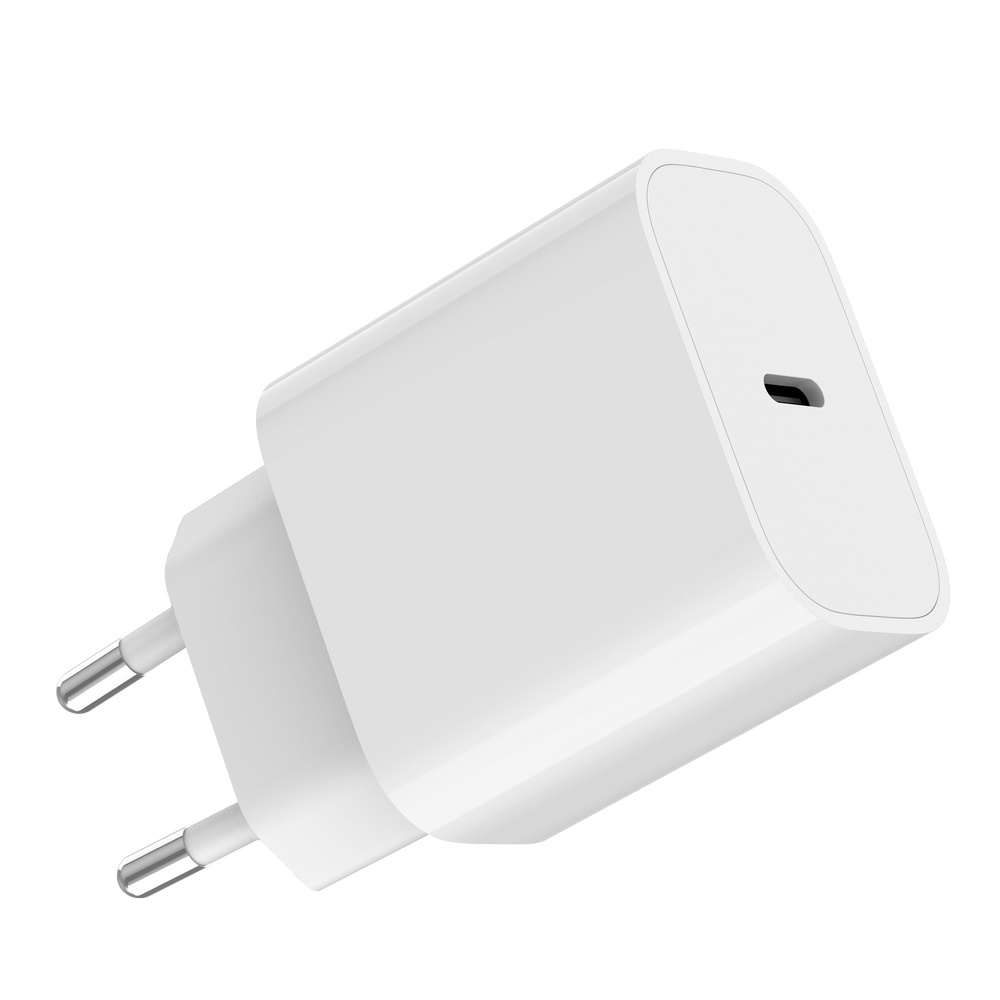 USB snellader 1xC 20W wit - Afbeelding 3