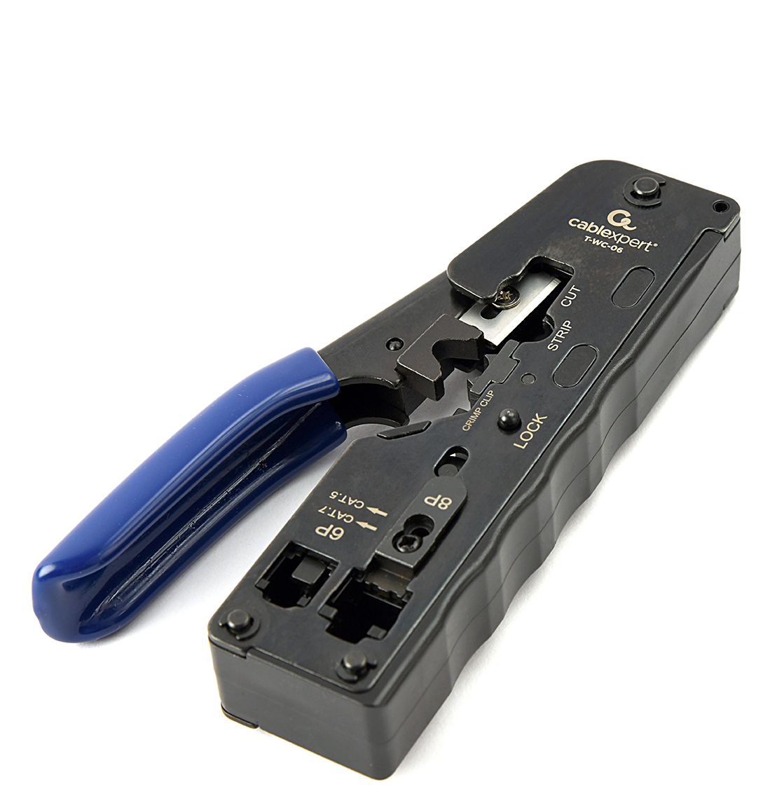 Universele modulaire krimptang, RJ45 / RJ12 / RJ11 afbeelding