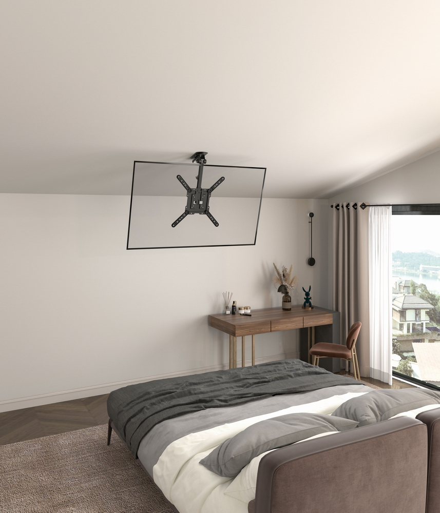 Full motion TV plafondbeugel, 23'' - 55'' - Afbeelding 13