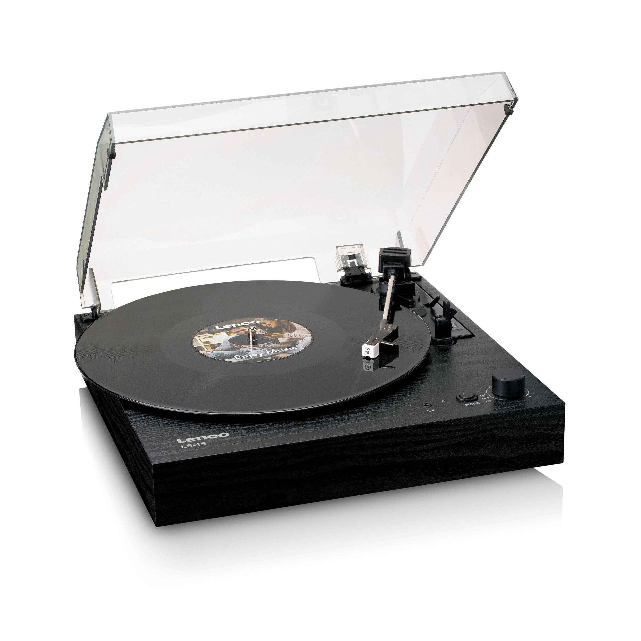 Platenspeler met Bluetooth®, twee ingebouwde luidsprekers en AT3600L cassette Zwart - Afbeelding 3