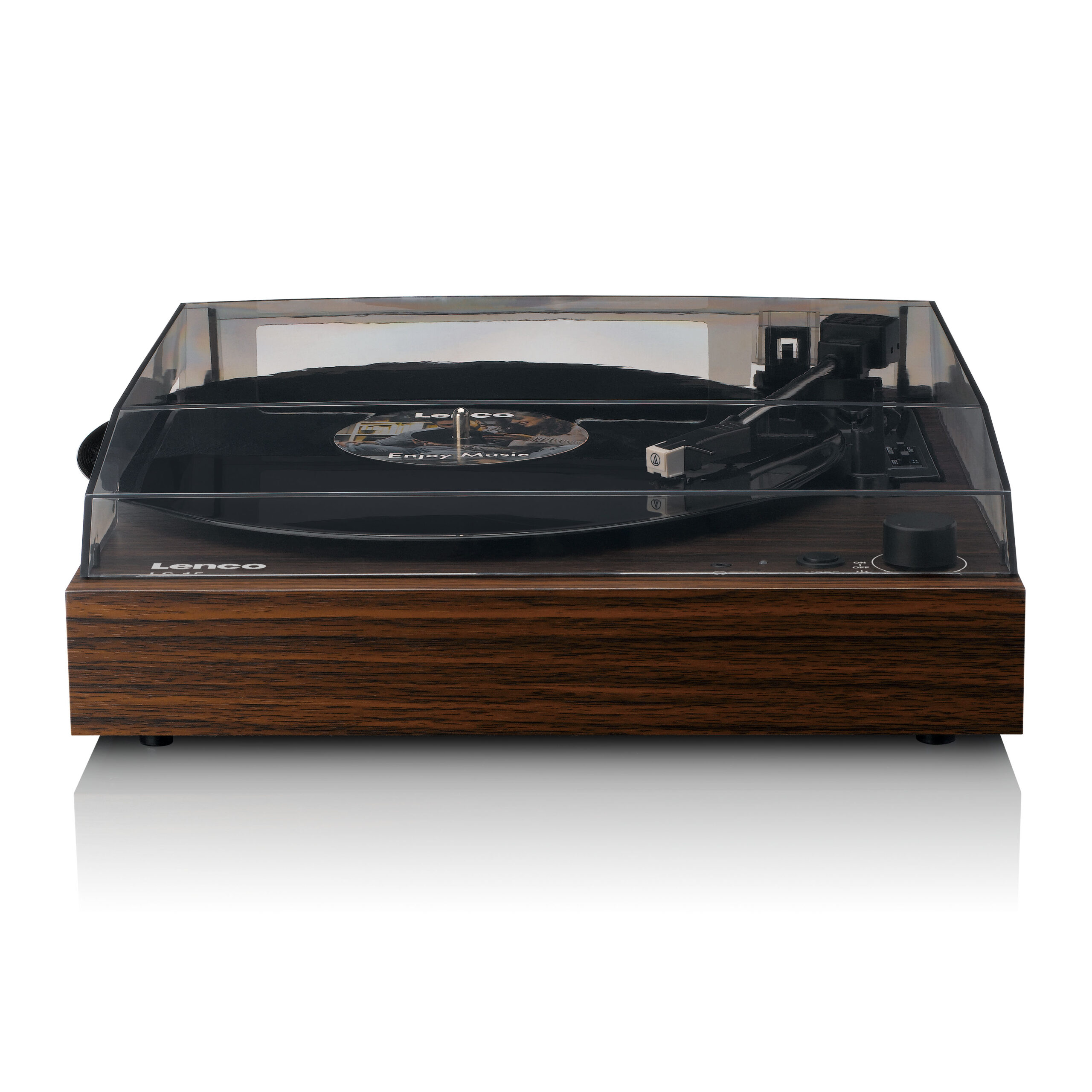 Platenspeler met Bluetooth®, twee ingebouwde luidsprekers en AT3600L cassette Wood - Afbeelding 2