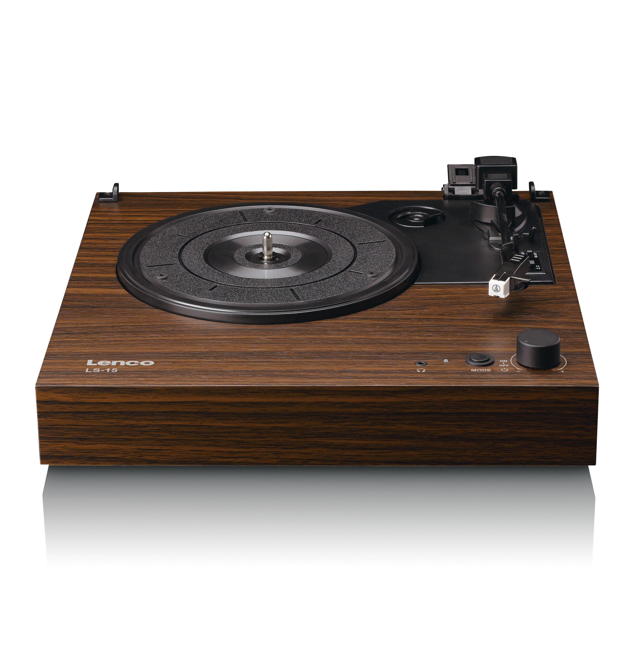 Platenspeler met Bluetooth®, twee ingebouwde luidsprekers en AT3600L cassette Wood - Afbeelding 3