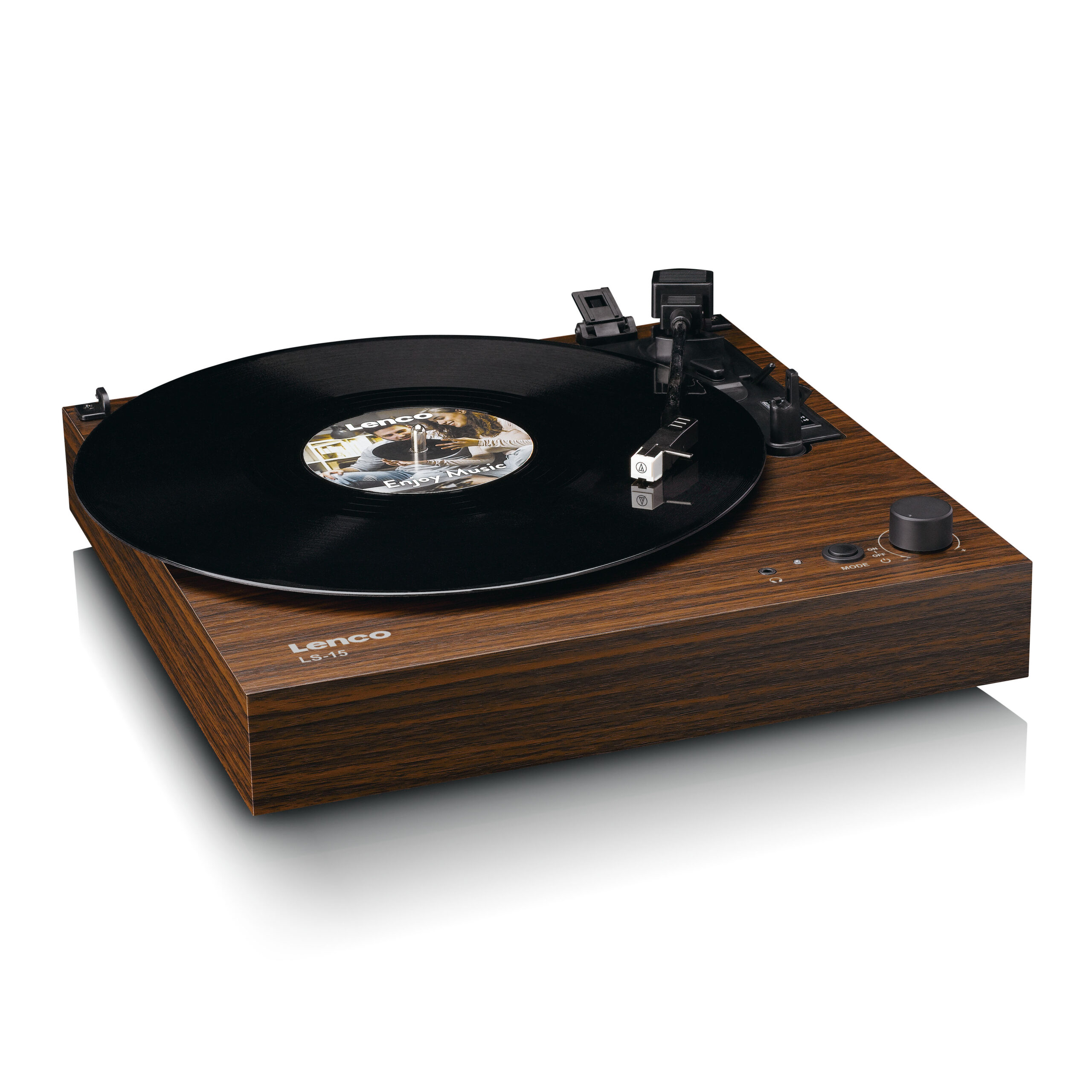 Platenspeler met Bluetooth®, twee ingebouwde luidsprekers en AT3600L cassette Wood - Afbeelding 7