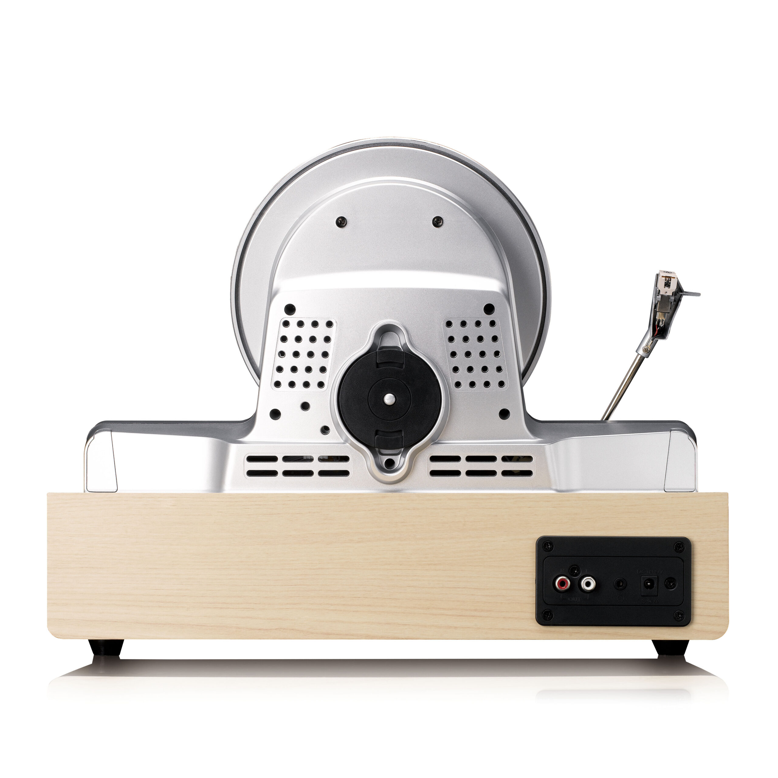 Volautomatische verticale platenspeler met ingebouwde luidsprekers en Bluetooth® Silver - Afbeelding 8