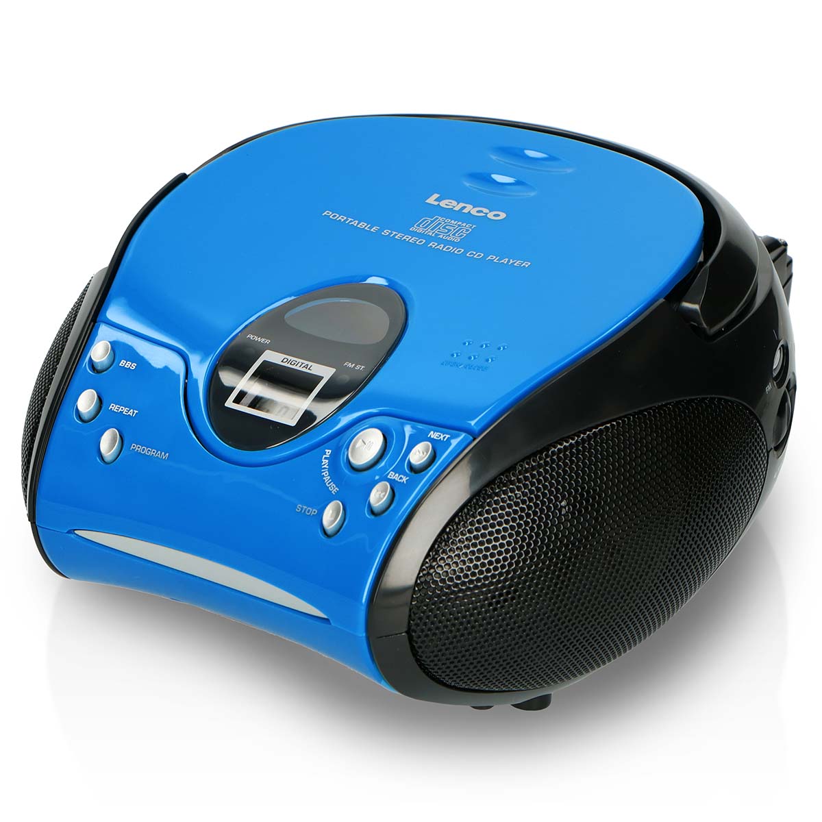 Draagbare stereo FM radio met CD-speler - Afbeelding 3