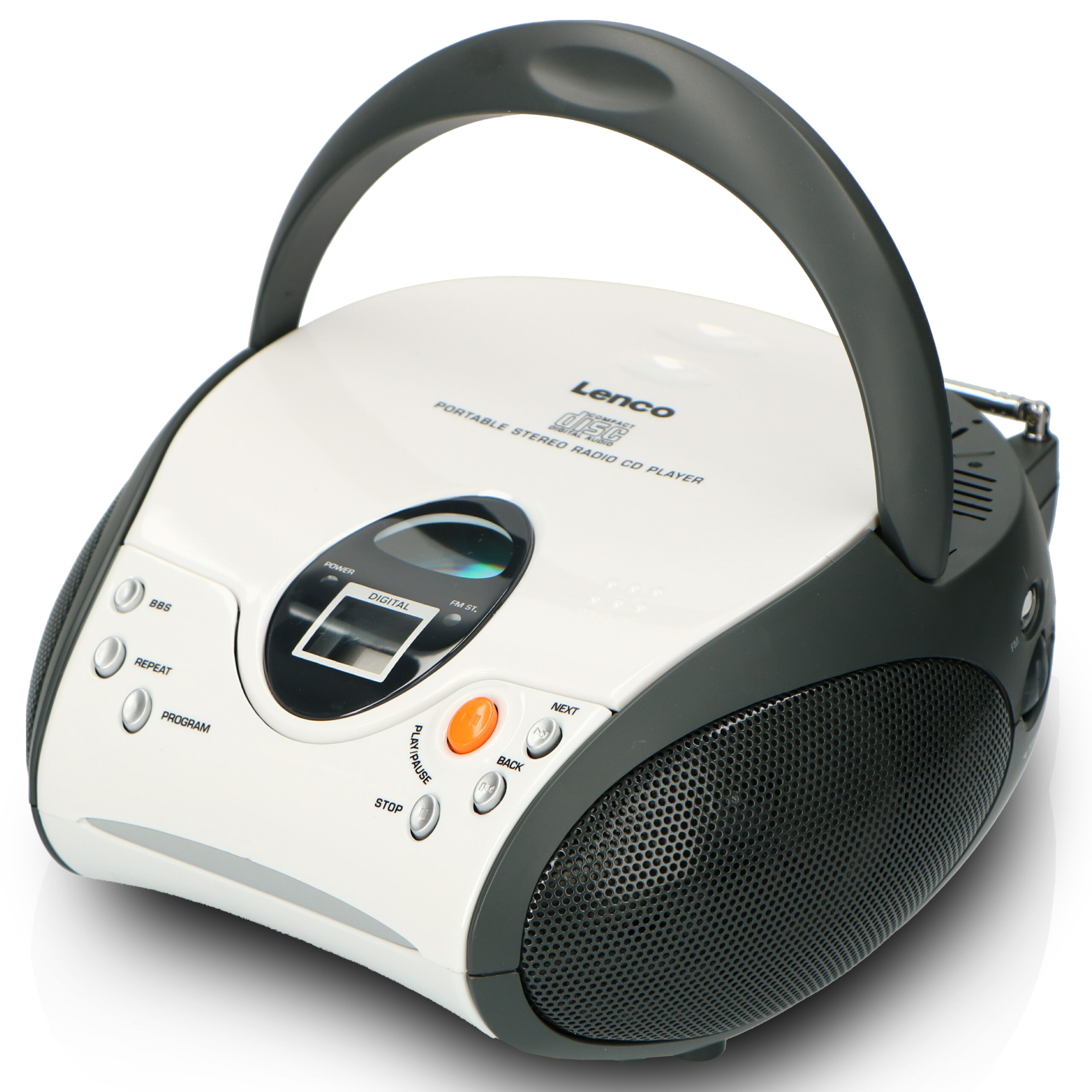 Draagbare stereo FM radio met CD-speler - Afbeelding 4