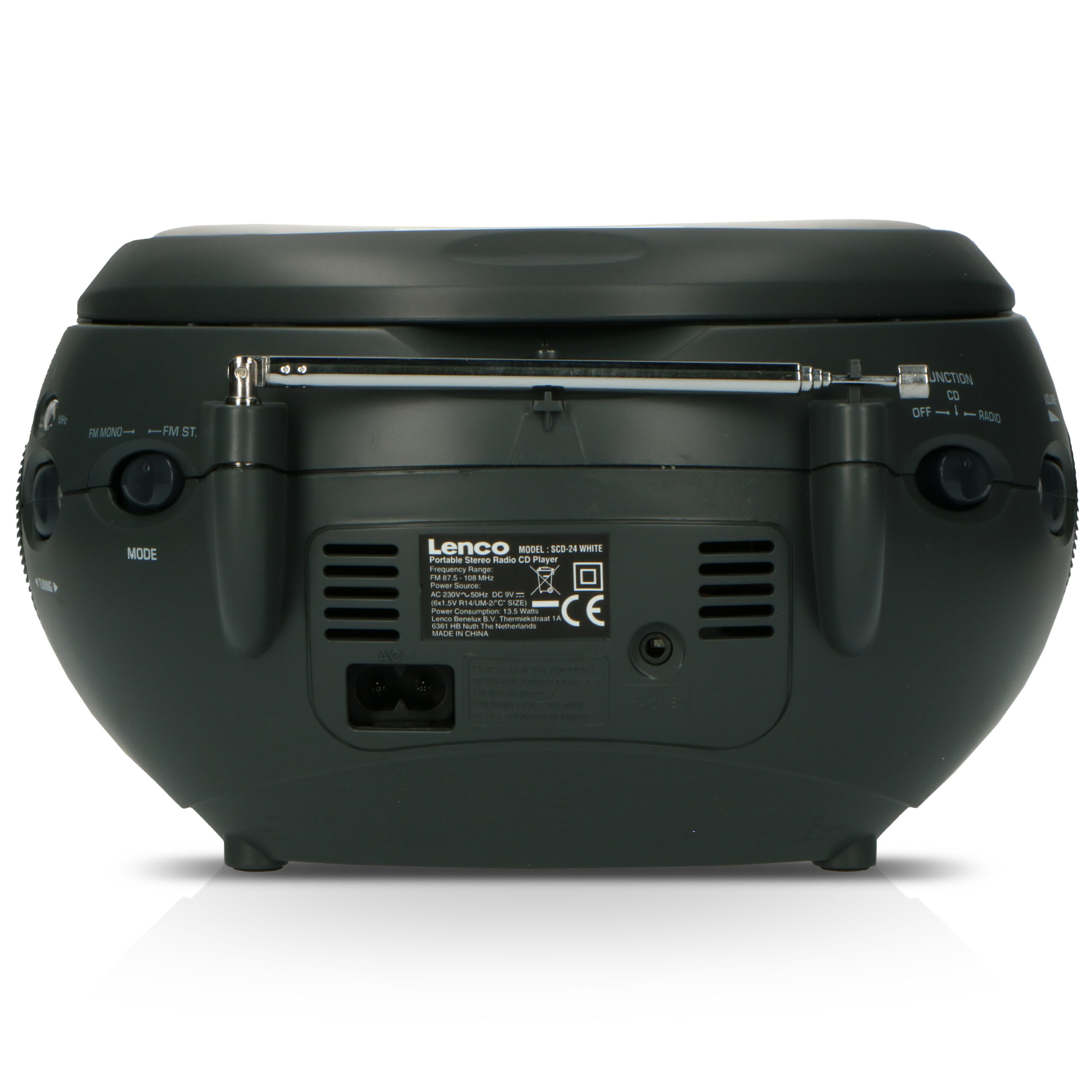 Draagbare stereo FM radio met CD-speler - Afbeelding 7
