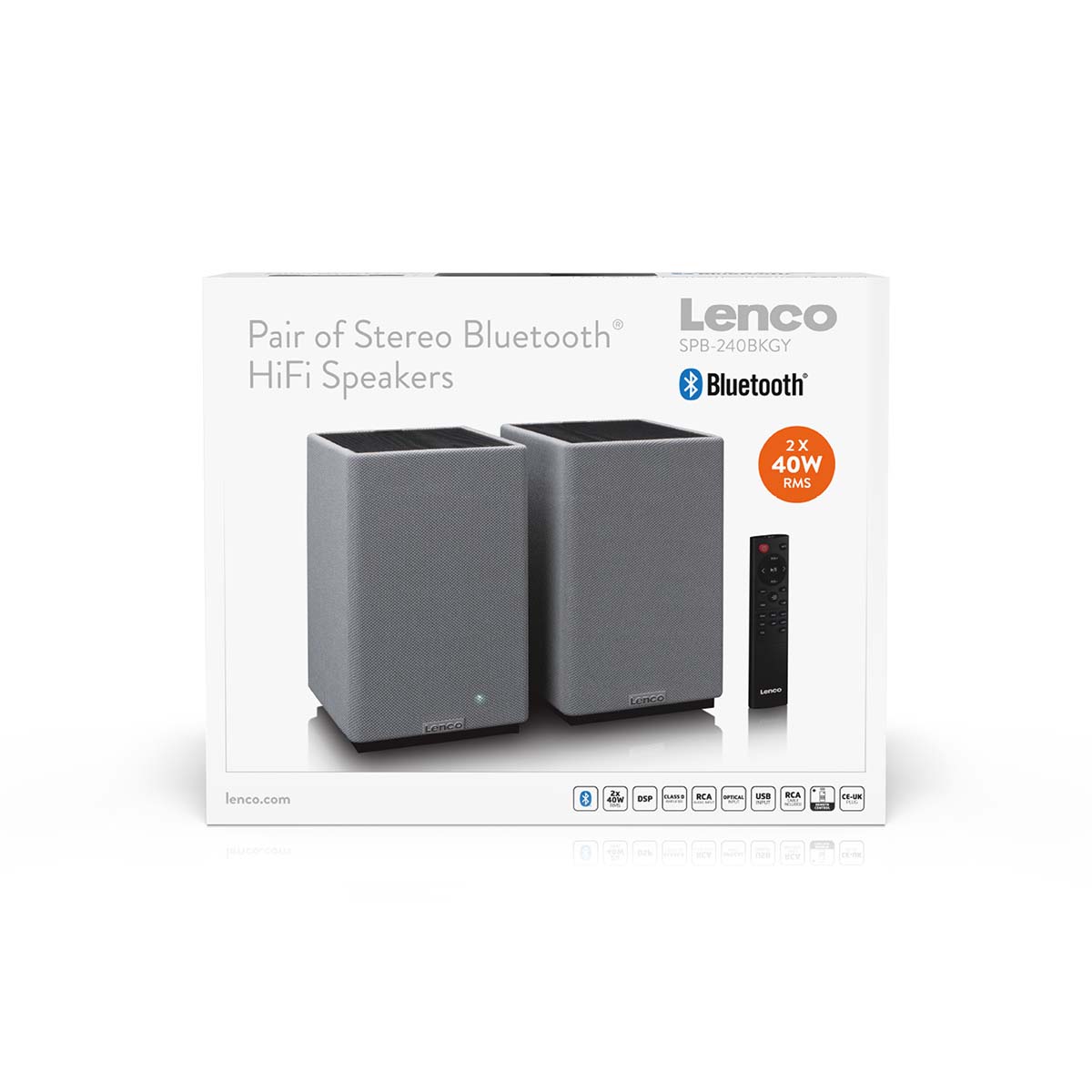 Stereo boekenplank hifiluidsprekers met Bluetooth® - Afbeelding 11