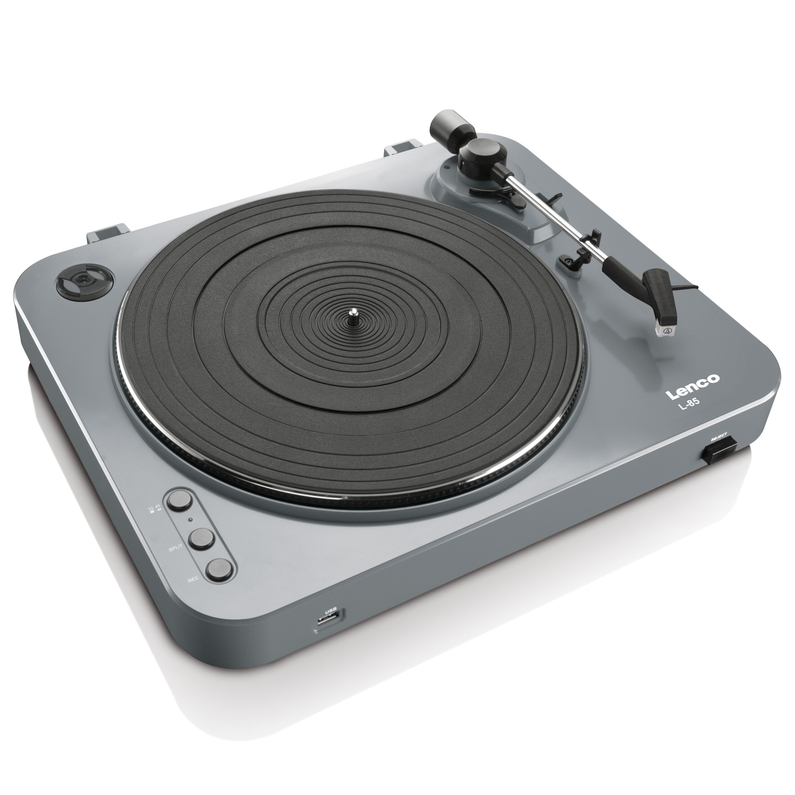 Platenspeler met USB direct codering grijs - Afbeelding 4