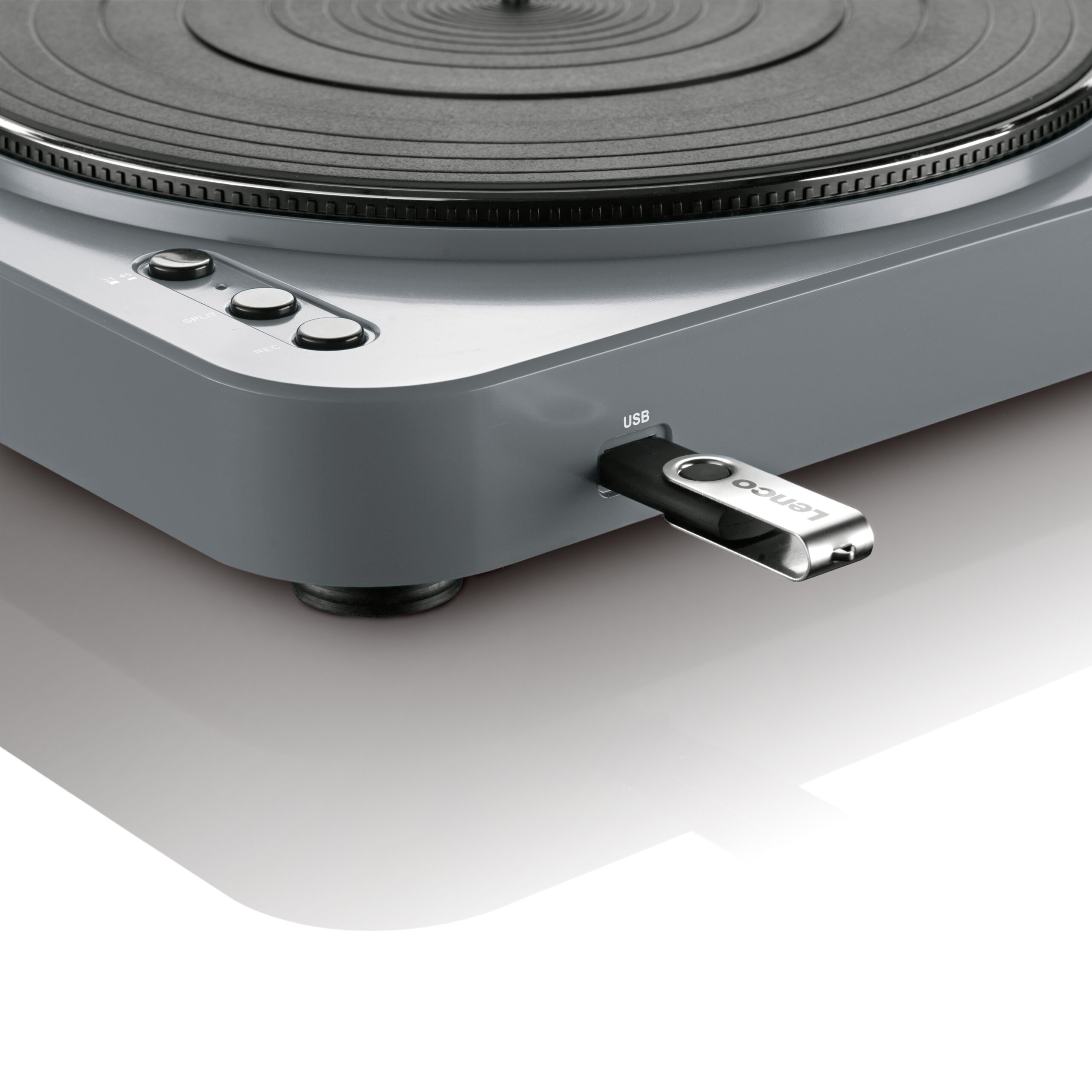 Platenspeler met USB direct codering grijs - Afbeelding 5