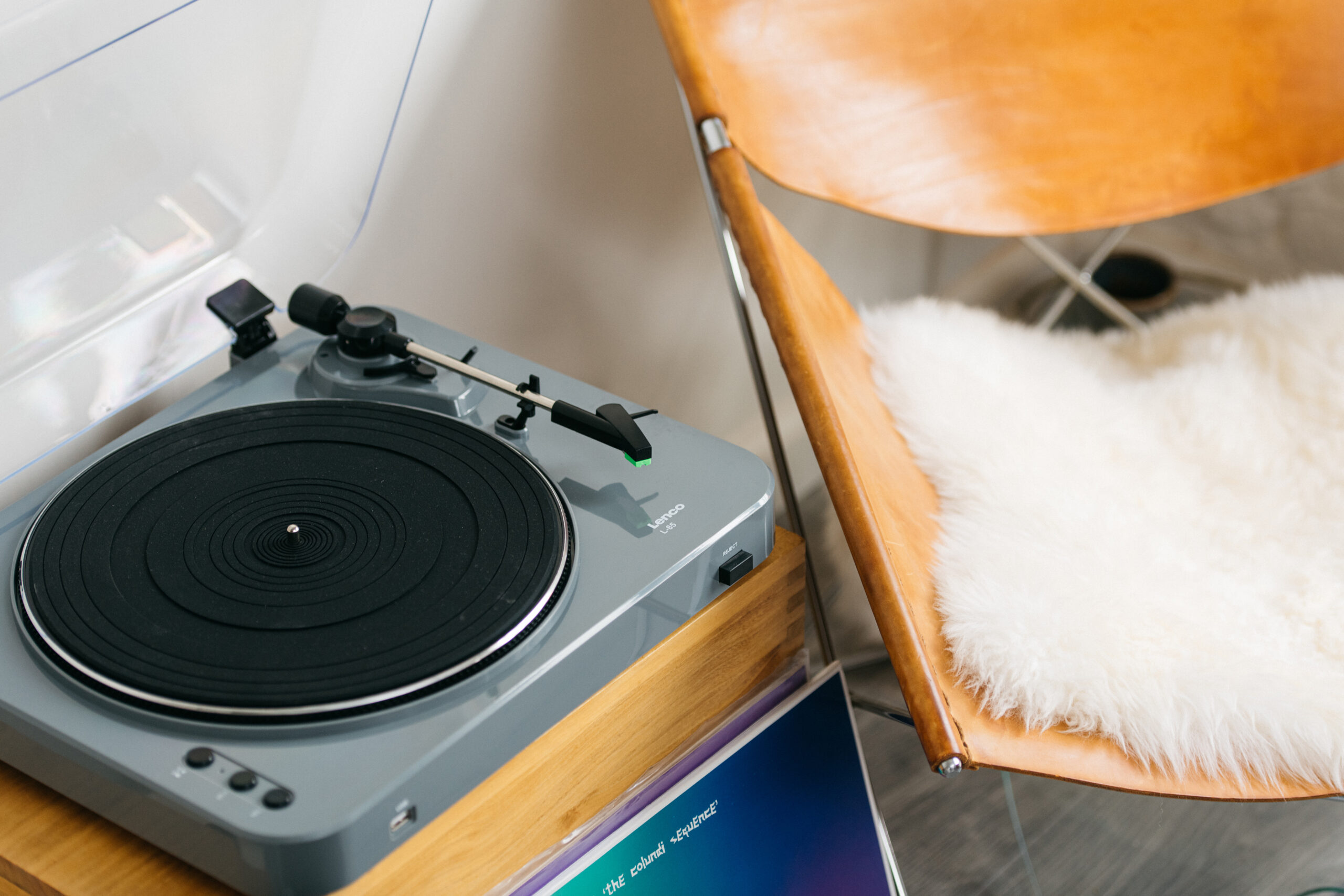 Platenspeler met USB direct codering grijs - Afbeelding 10