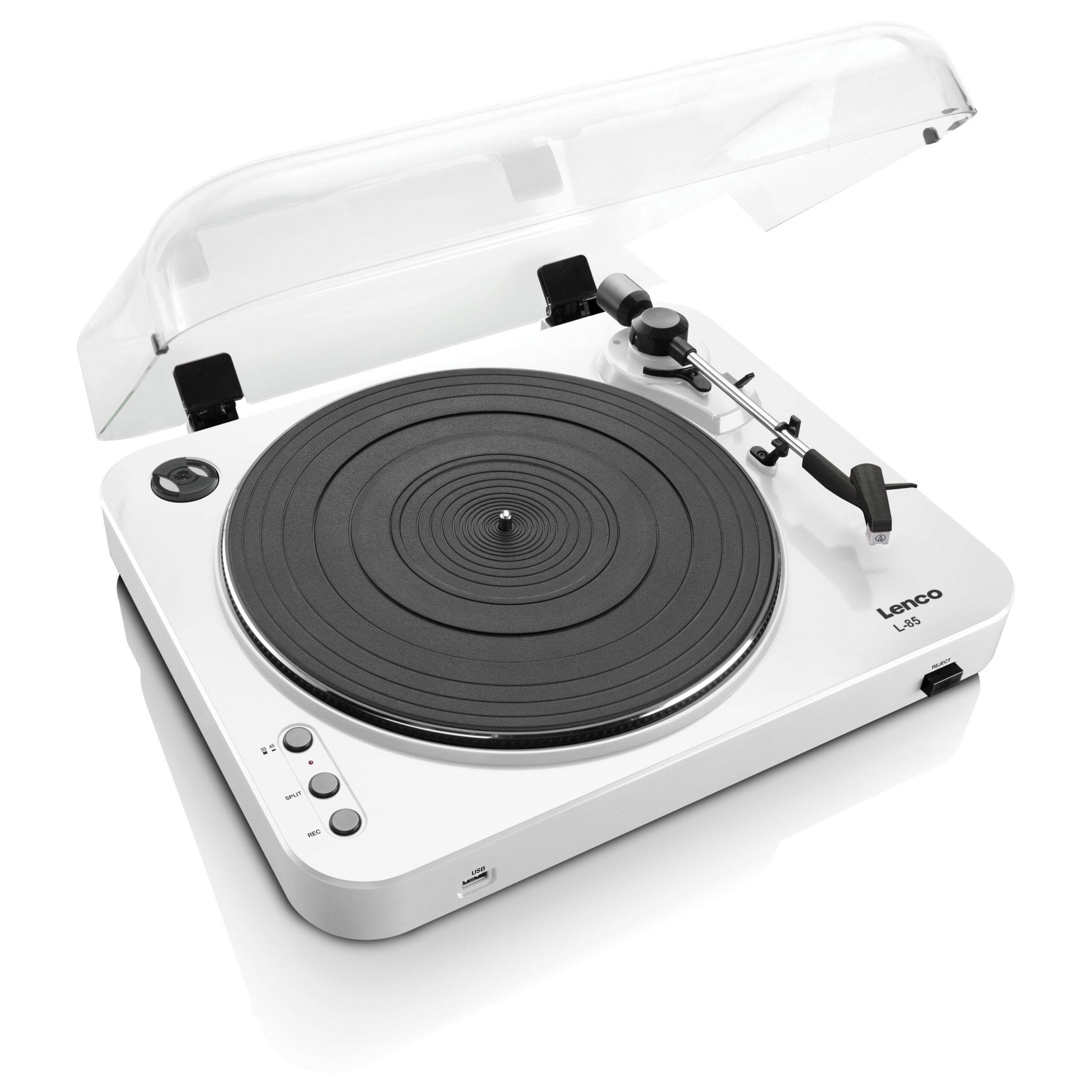 Platenspeler met USB direct codering Wit - Afbeelding 3
