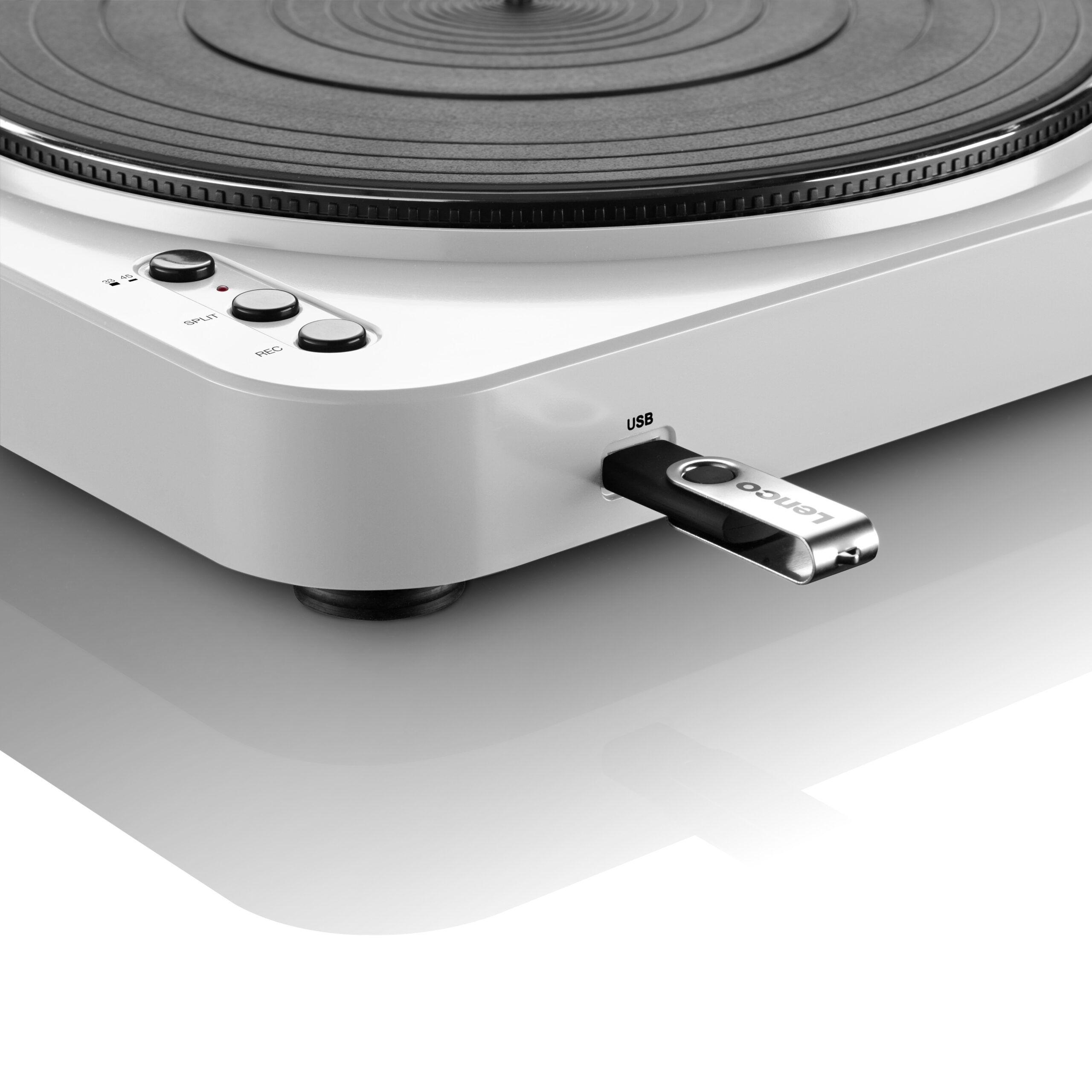 Platenspeler met USB direct codering Wit - Afbeelding 5