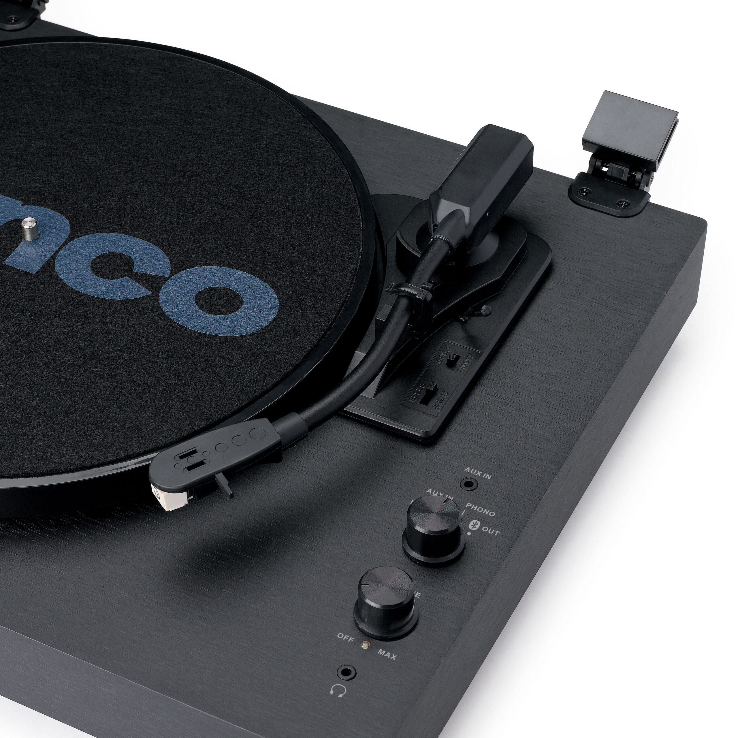 Houten platenspeler met ingebouwde speakers en Bluetooth® - Afbeelding 12