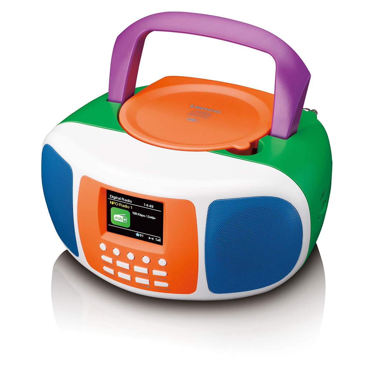 Draagbare DAB+/FM radio met Bluetooth®, CD-speler en groot LCD kleurendisplay - Afbeelding 5