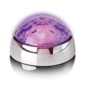 Middenstabilisator met Party LED Licht voor draaitafel Zilver