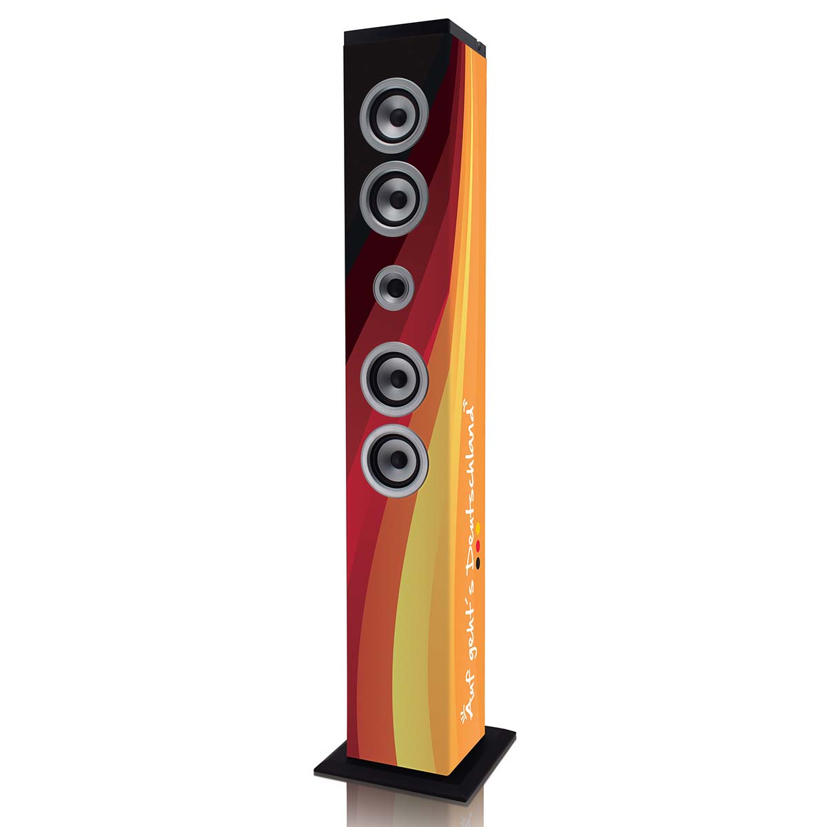 Speakertower met Bluetooth®, PLL FM-radio, USB- en SD-speler - Afbeelding 2