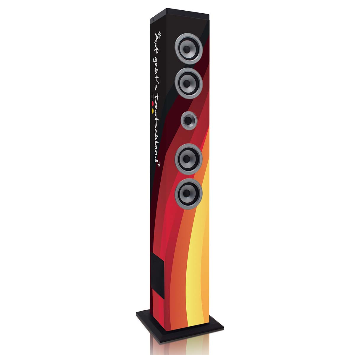 Speakertower met Bluetooth®, PLL FM-radio, USB- en SD-speler - Afbeelding 3