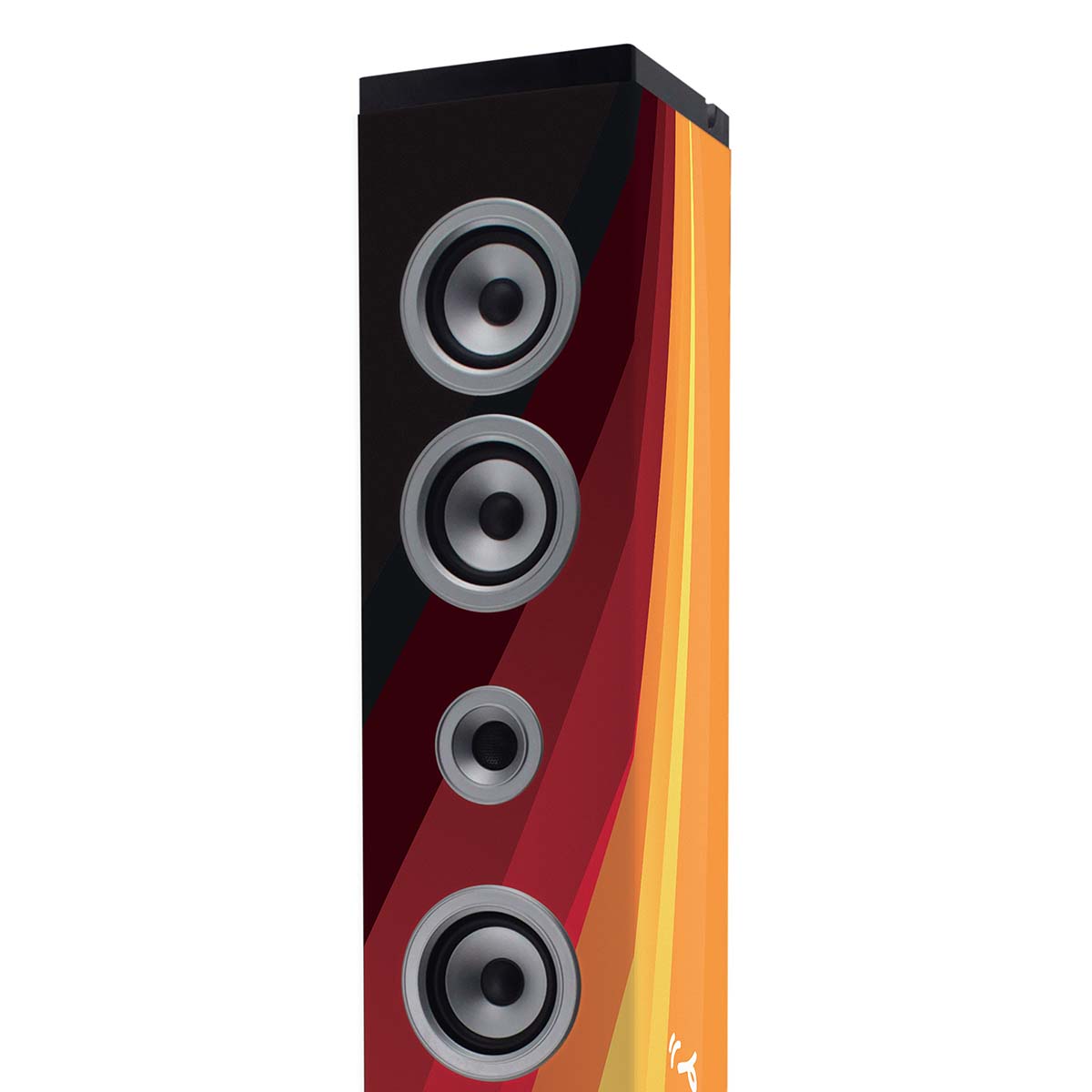 Speakertower met Bluetooth®, PLL FM-radio, USB- en SD-speler - Afbeelding 5