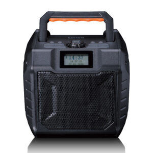 Krachtige draagbare outdoor DAB+/FM-radio met Bluetooth® IPX5 waterbestendig Grijs