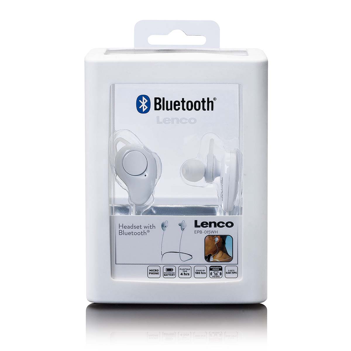Draadloze in-ear-headset Wit - Afbeelding 4