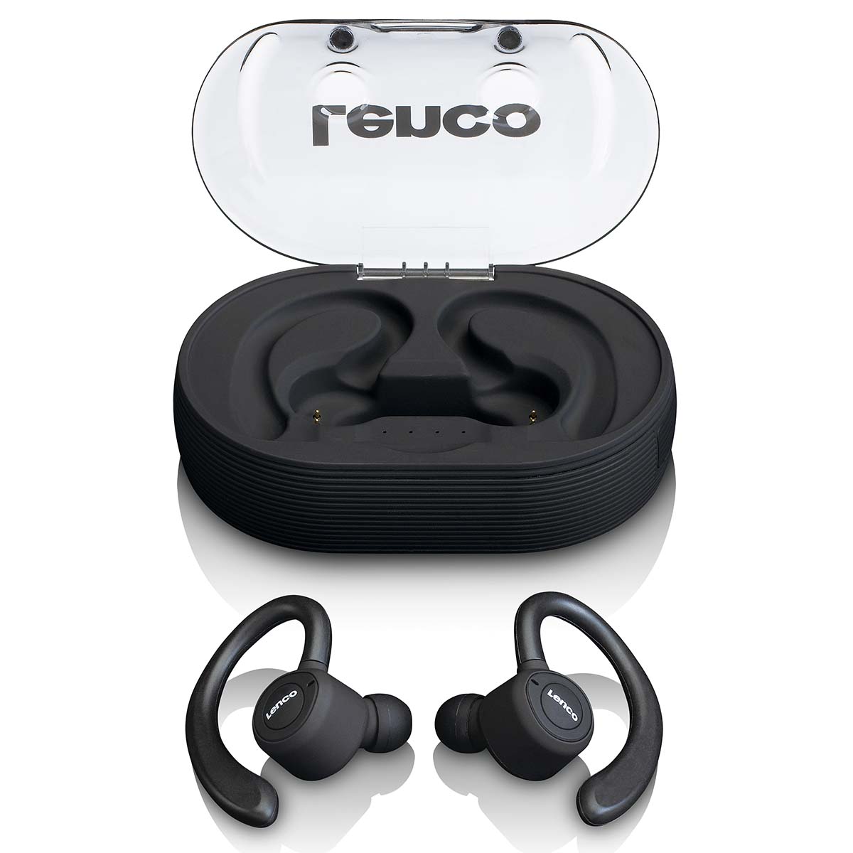 Sport IPX5 TWS Bluetooth®-oortelefoon Zwart - Afbeelding 4