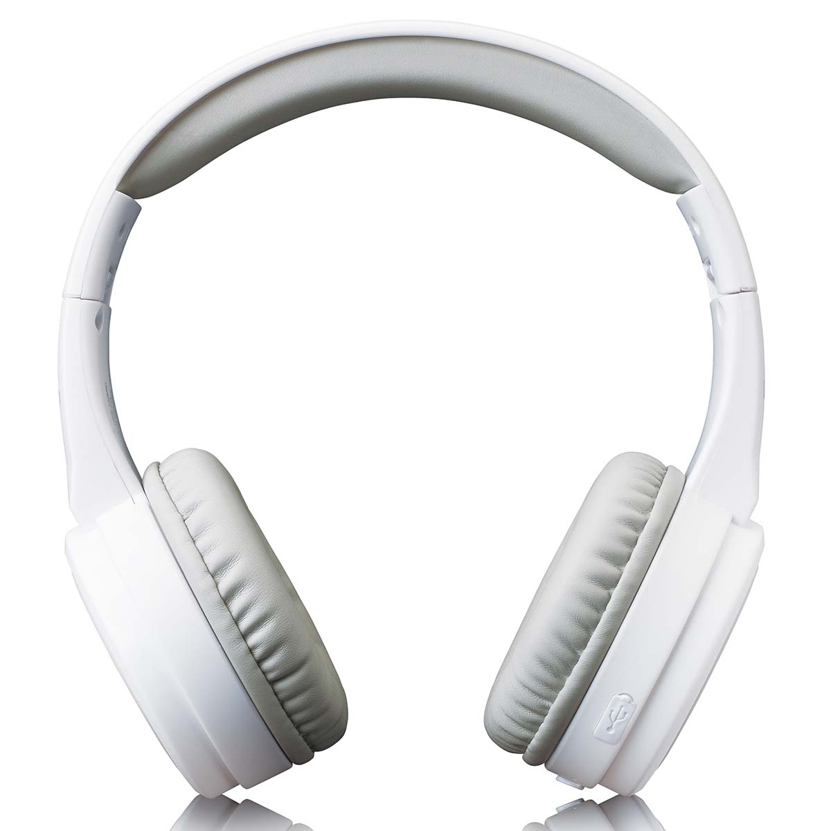 Bluetooth® spatwaterdichte hoofdtelefoon Wit