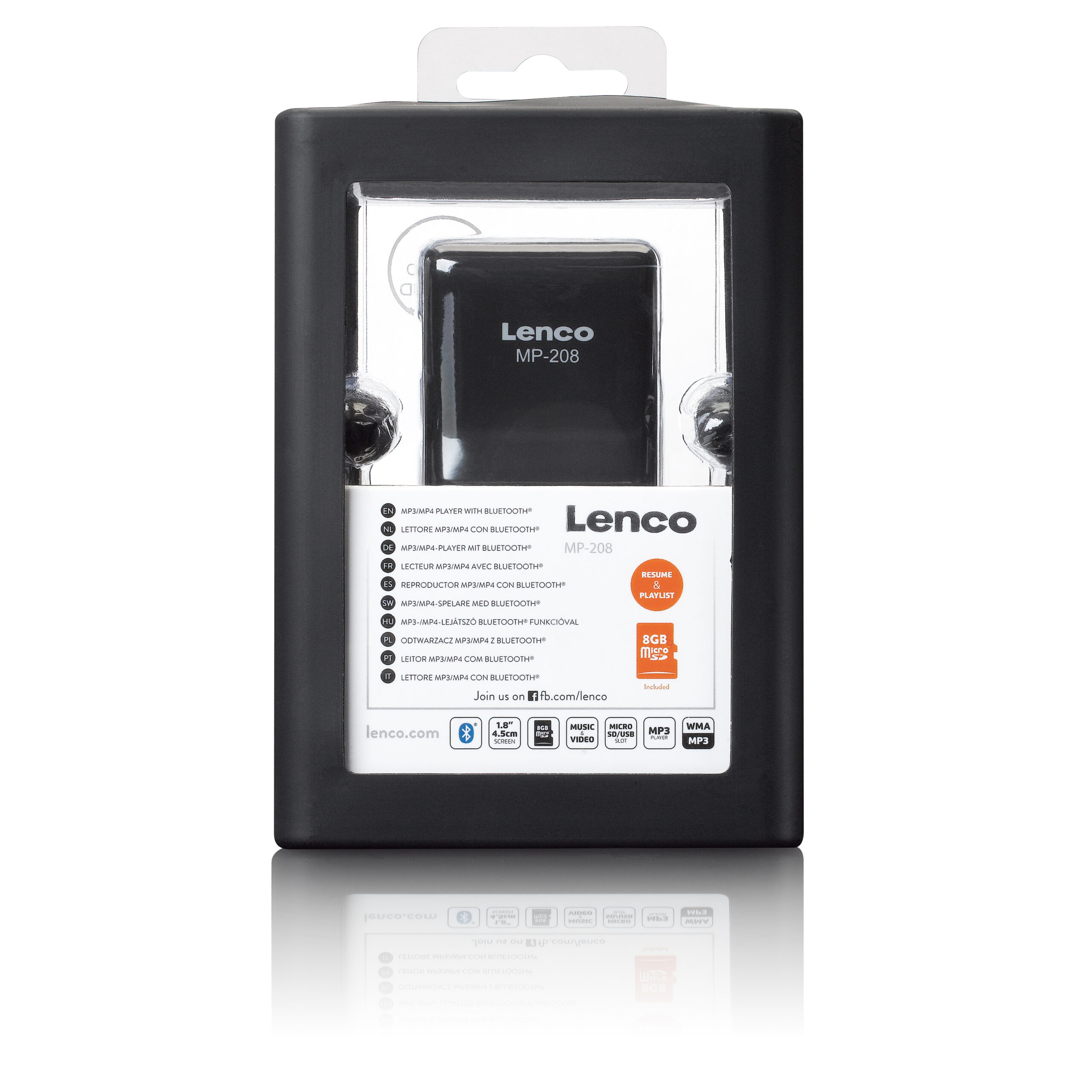 MP3/MP4-speler met Bluetooth® Zwart - Afbeelding 3