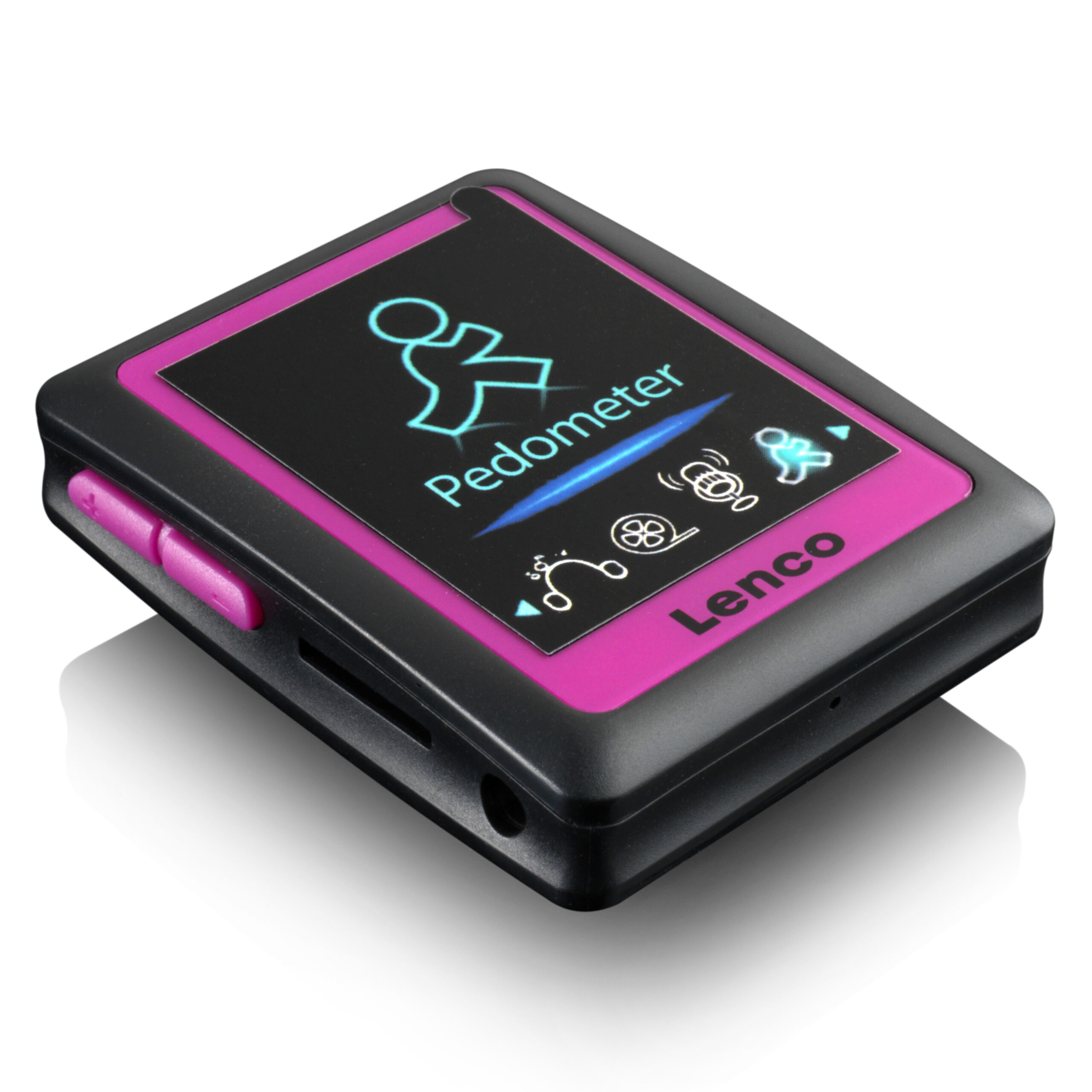 MP3/4-speler met stappenteller 4GB Roze - Afbeelding 7