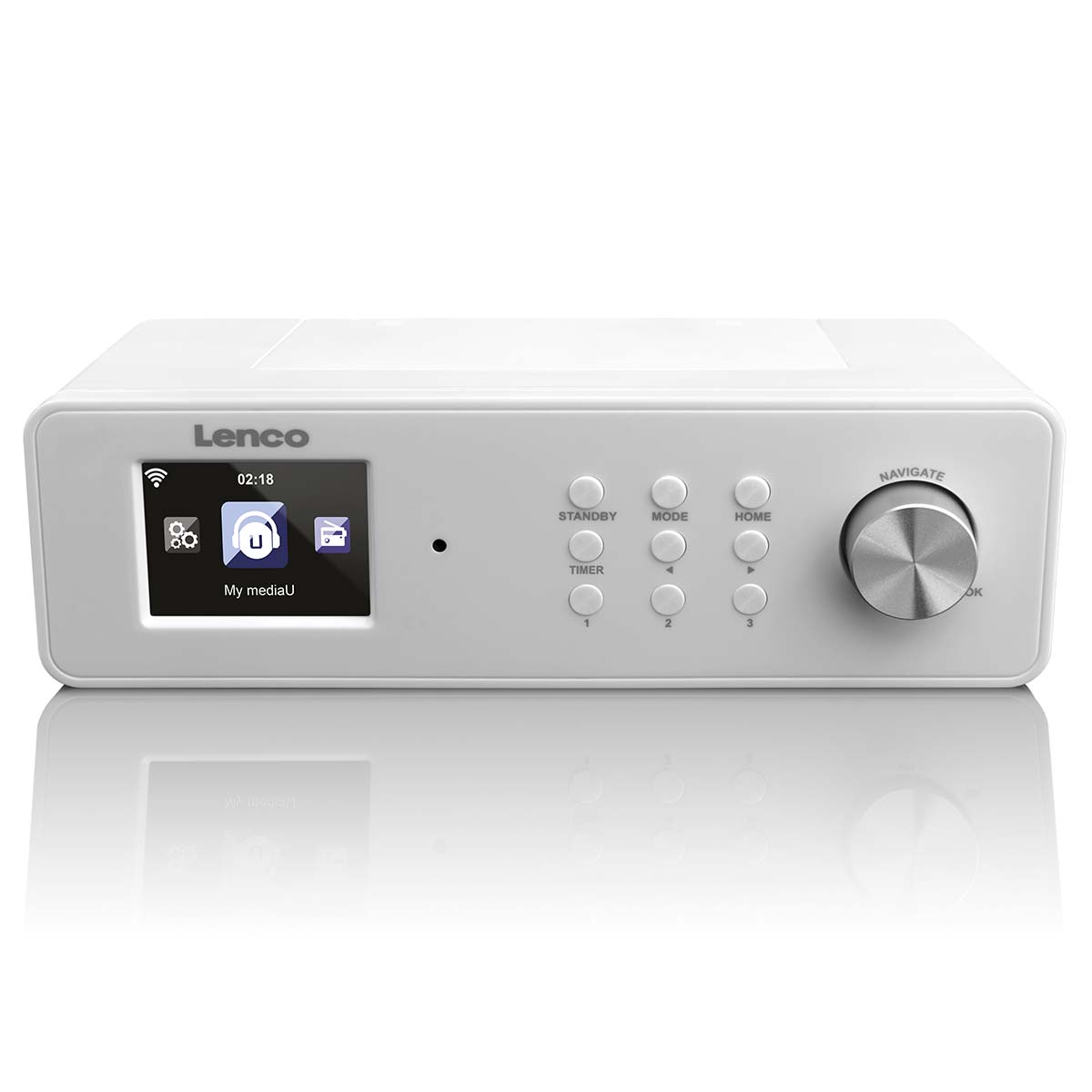 Keuken internetradio met FM Wit
