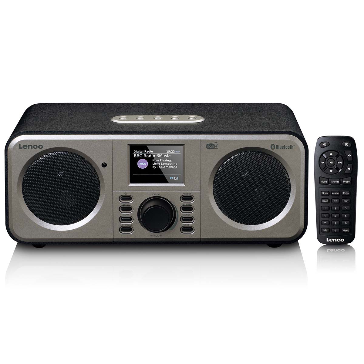 Stereo DAB+ FM-radio met Bluetooth® Zwart - Afbeelding 3