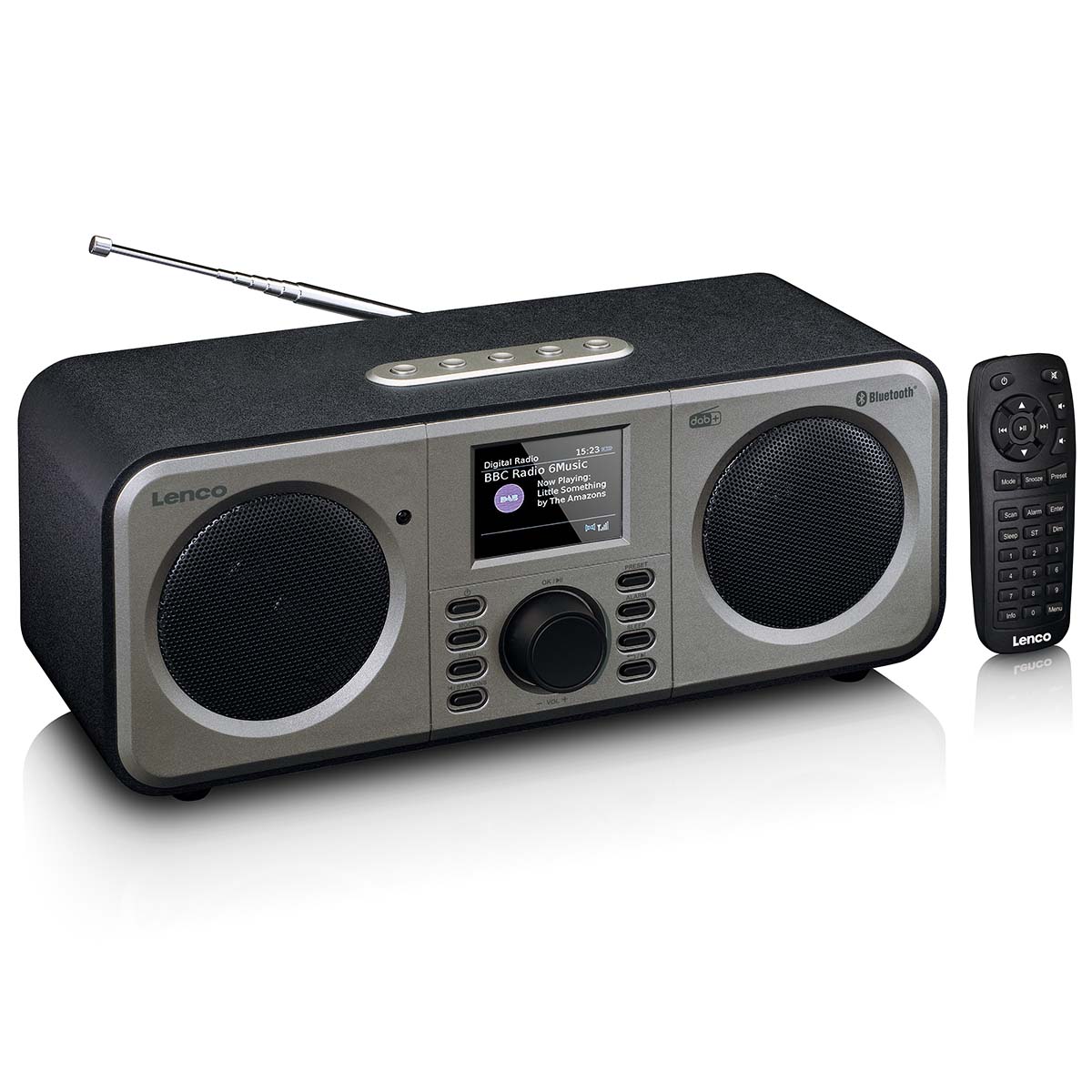 Stereo DAB+ FM-radio met Bluetooth® Zwart - Afbeelding 5